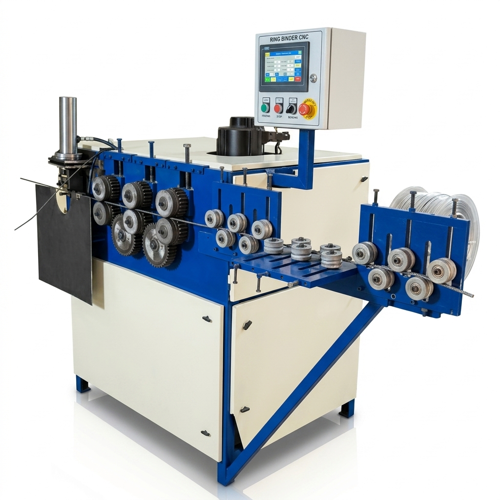 Fully Automatic Ring Binding Making Machine