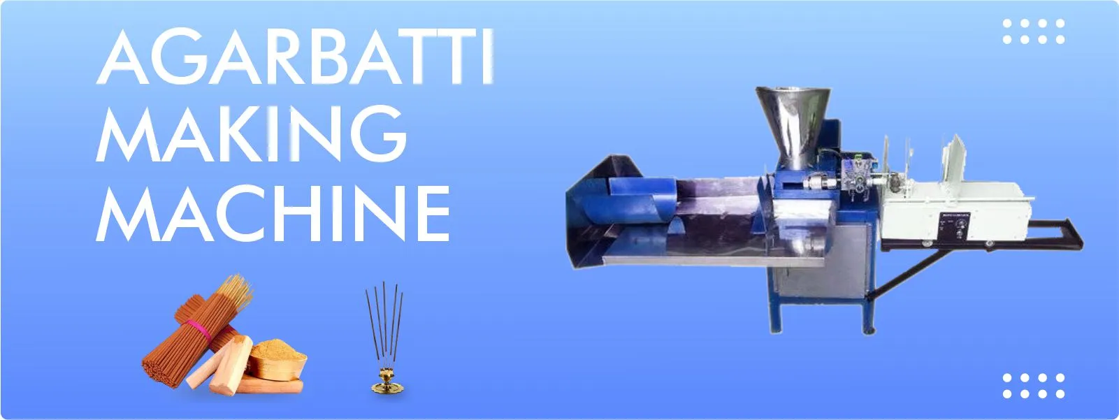 agarbatti making machine