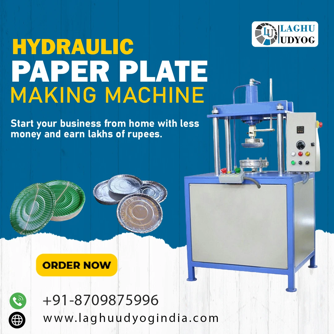 hydraulic paper plate making machine